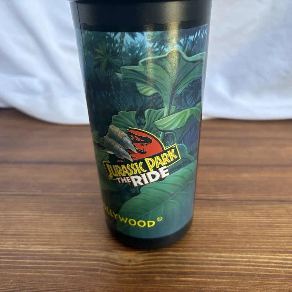 1996 Jurassic Park‎ T-Rex Souvenir Cup Straw Universal Studios Hollywood